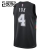 Canotte Bambino San Antonio Spurs De Aaron Fox Nike 2025-26 City Edition Nero Swingman